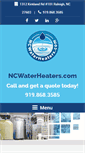 Mobile Screenshot of ncwaterheaters.com